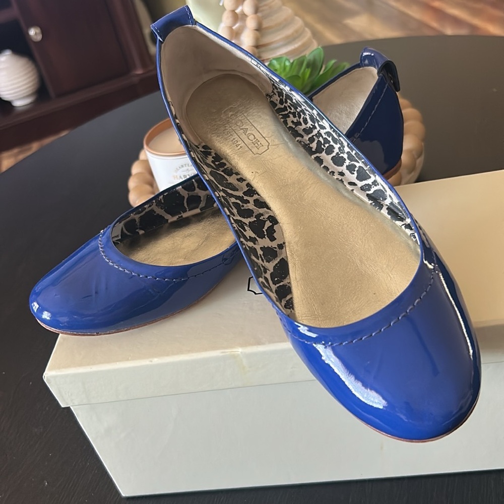 Coach Cobalt Blue Women's Flats Used 6.5